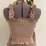 Mustard Seed Cream High Waist Shorts for Chic Comfort smocked top with bow Photo 2