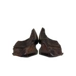 Bed Stu  Womens 11 Boots Ankle Wedge Cobbler Series Dark Brown Leather Photo 4