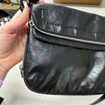 Relic  Black Faux Leather Crossbody Handbag Purse Silver Zipper Pockets Photo 1
