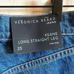Veronica Beard  Keane High Rise Straight Jeans Photo 6