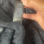 EXPRESS Elegant Black Glitter Flared Skirt Photo 5