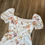 GB Womens White Floral Jumpsuit - M Photo 6