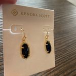 Kendra Scott Lee Earrings in Black Glass NEW Photo 1
