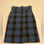 Anthropologie Maeve Bernadette
Button-Front Midi Skirt Tartan Plaid Photo 6