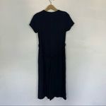 Grade & Gather ‎ Women Small Navy Jumpsuit Cropped Linen Blend Summer Photo 5