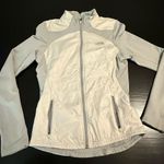 The North Face  Women's White and Gray Ski Jacket Photo 0