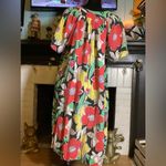 Vintage Funky Floral Nightgown Small/Medium** flaw Yellow Photo 9