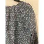 Roberta Roller Rabbit Roller Rabbit Wythe Blouse Anthropologie Blue White Block Print Cotton Top EUC M Photo 10