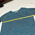 Faded Glory  Blue Knit Pullover Sweater Long Sleeve Cotton Blend Sz XL (16-18) Photo 6
