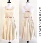Moulinette Soeurs Anthropologie ‎ Pleated Bow Dress Photo 1