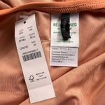 J.Crew NWT  Women's Active Colorblock One-Piece Swimsuit Size 22 Orange Coral Photo 4