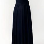 David's Bridal New David’s Bridal women’s Elegant One-Shoulder bridesmaid Navy wedding Dress Photo 1