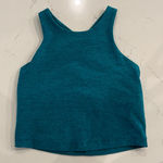 Beyond Yoga  Focus Cropped‎ Tank Blue Green Spacedye In XS Photo 0