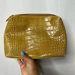 STAUD  Clear Purse with Inner Clutch Faux Crocodile Print Photo 11