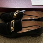 Bally Darcie Loafers Flats Black Bovine Patent Leather Size 36/5.5 Photo 4
