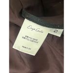 Enza Costa Soft Faux Leather Trouser Skirt in Espresso 2 Medium Womens Vegan Brown Photo 8