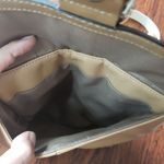 Coach Vtg Tan Chic Y2K Edgy Feminine Classic Buckle SoHo Leather Crossbody Bag Photo 6