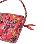 Vera Bradley Knot Just A Clutch Floral Paisley 2in1 Purse in Call Me Coral Photo 1