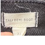 Madewell Cali Demi Boot Jeans Black Classic Streetwear Dark academia Size 31 Photo 1