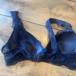 Danskin  black lace full coverage‎ bra size 36B Photo 2