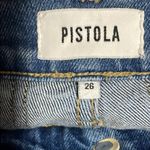 Pistola  Jeans Light Wash Distressed Straight Leg Blue Size 26 Photo 2