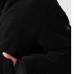 Alo Yoga Sherpa Snow Angel Puffer Black S Photo 3