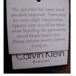 Calvin Klein NWT  Blue Beaded Dress Photo 7