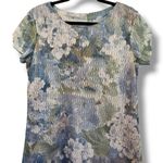 American Vintage Another Thyme Vintage Floral Lace Overlay Shift Dress Women’s Size 10 Photo 3