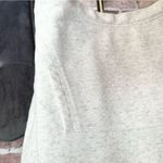 Loft  Oatmeal Hooded Poncho Sweatshirt XS/S Photo 4