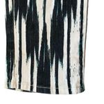 Armani Exchange  womens size 4 brushed stripe black gray teal white skinny jeans Photo 10