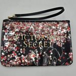 Victoria's Secret NWOT  Bag Sparkle Confetti Sequin Makeup Cosmetic Beauty Bag Photo 1