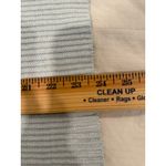 John & Jenn The Wyatt Sweater In High Tide Stripe 1/4 Zip long sleeve Large Blue Photo 7