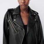 ZARA Leather Jacket Photo 0