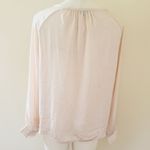 Coco + Carmen  satin lace up blouse size s/m Photo 4