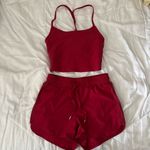 Johnny Was  SET Calme Endurance Cross Back Cami and Athletic Shorts Photo 3