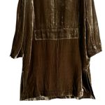 Poetry  Silk Velvet Duster Jacket Evening City Green Size US 12 Photo 10