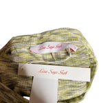 Lisa Says Gah Josie Ribbed Space Dye Flare Pants Honeydew Green Size Small Photo 5