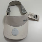 Under Armour Women's Cream and Gray Visor Photo 0