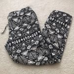 Aztec Print Tribal Loose Pants Black Size 30 Photo 0