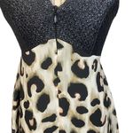 BCBGeneration  Leopard Sleeveless Plunging Neckline Dress Women Sz 0 Photo 8
