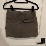 Altar'd State  mini cargo skirt dark green/grey Photo 1