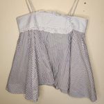 CARVEN STRIPED TANK TOP Blue Size M Photo 2