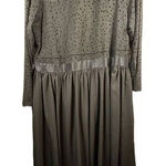 Torrid  At The Knee Star Sheer Skater Dress in Deep Black‎ Size 20 Photo 0