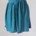 Wild Fable Teal Sleeveless Flowy Short Button Summer Casual Romper Medium Photo 3