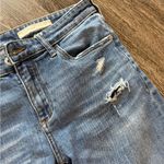 Pilcro  Anthropologie Slim Boyfriend Jeans Distressed Medium‎ Wash Photo 5