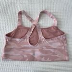 Athleta  Pink Camo Warrior Longline Sports Bra Photo 1