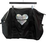 Victoria's Secret  Fashion Show London 2014 Black and Silver 2PC Travel Bag Tote Photo 11