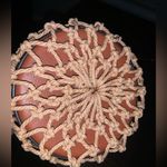 STAUD Nwot  Moreau Leather Bucket Bag designer spring coastal crochet boho $400 Photo 10