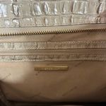 Brahmin  Croc-Embossed Cream Tote Photo 9