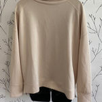 Cable & Gauge  Cream Crew Neck Sweater Photo 0